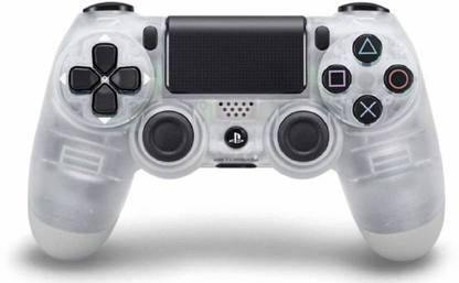 SONY V2 Dualshock 4 Wireless Controller Transparent White  Gamepad