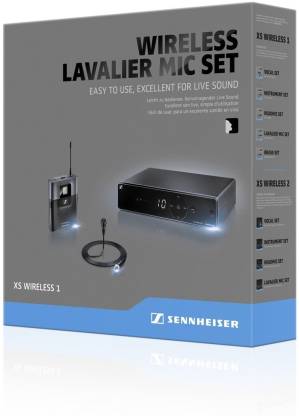 Sennheiser XSW 1-ME2 Wireless Lavalier (With Free Dust Mat) Microphone