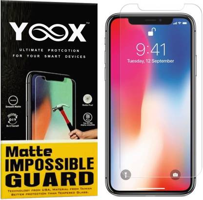 Yoox Impossible Screen Guard for Apple iPhone X, Apple iPhone XS