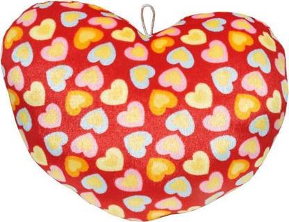 POOJA Soft Heart - 34 cm (Red) 4  - 10 cm