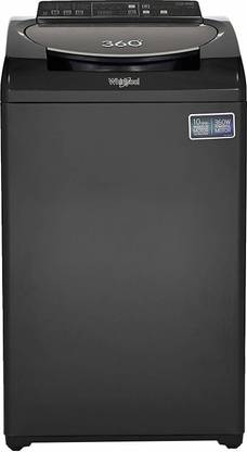 Whirlpool 6.5 kg Fully Automatic Top Load Washing Machine with In-built Heater Grey