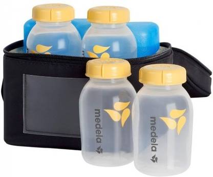 Medela Cooler Bag With 4 Bottles - 200 ml