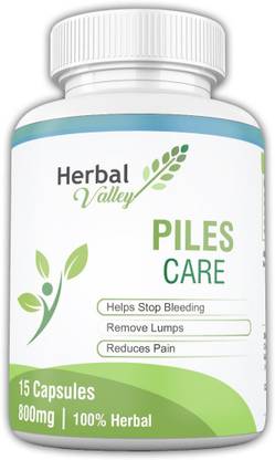 HerbalValley Piles Care Capsules - 15 Capsules Capsules