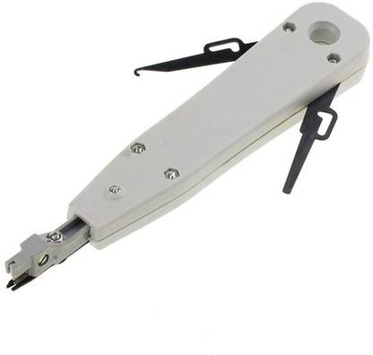 Divinext Tool KD1 Impact Tool & Punch Down Tool KD-1 Punch Down Insertion Tool Krone Tool Kd1 Wire Hook & Blade Telecom Phone Wire Cable Module Rj11 Rj45 Cat5 Ethernet Network Patch Panel Faceplate Tool for Lan Wire Cctv Camera Telephone Electric Wire Ethernet Network Lan Adsl Computer Maintenance Repair Tools Manual Crimper