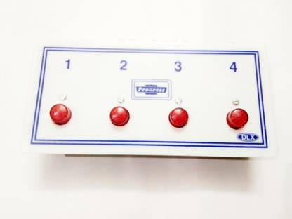 MME 4 IN 1 BELL INDICATOR SYSTEM FOR STAFF CALLING SYSTEM Wired Door Chime