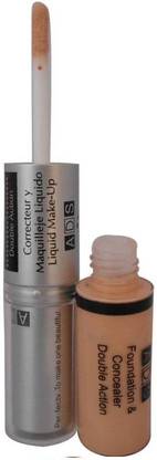 ads 2 IN 1 FOUNDATION AND CONCEALOR IN NATURAL COLOR FOR ALL SKIN TYPE Foundation