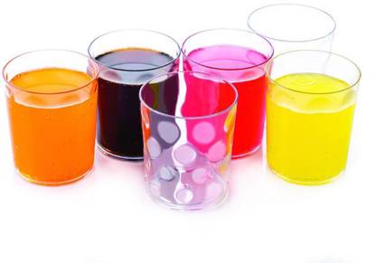 NEXA (Pack of 6) MAGIC GLASS Glass Set Water/Juice Glass