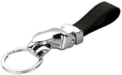 BORING Leather jaguar logo premium quality Keychain Key Chain