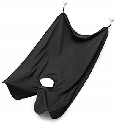 Osking Beard Hair Catcher for Shaving - Beard Trimming Apron(Black) Makeup Apron