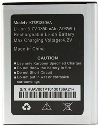 Macron Mobile Battery For  Karbonn Karbonn Titanium Dazzle S201