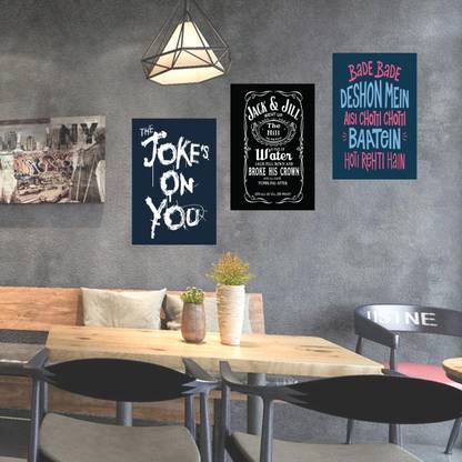 poster - Design| Set of 3 Posters | Unframed (45 Cm X 30 Cm) 3D Poster