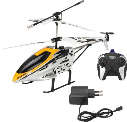 BIG MONKEY TOYS RC Helicopter 708 with Battery (Yellow)