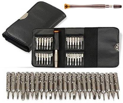 Techtest 25 in 1 Precision Screwdriver Set For I Phone , Laptop , mobile repairing Tools Kit , Laptop And All Mobile repairing Tools Standard Screwdriver Set For Mobiles, Laptops, Precision Screwdriver Set