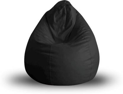 Home Story XL Tear Drop Bean Bag Cover  (Without Beans)