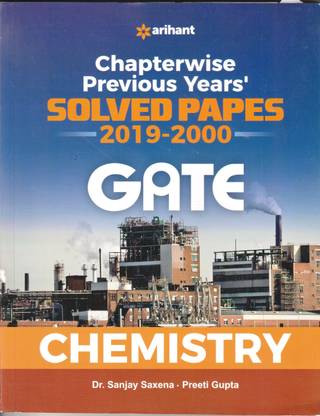 Chapterwise Solved Papers Chemistry Gate 2020