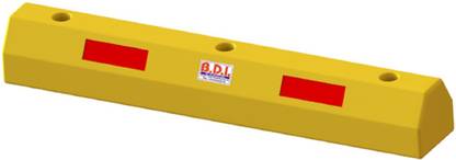 Bdi Bus Lane Divider Road Safety Product (LLDPE_Yellow_Pack of 1) Emergency Sign