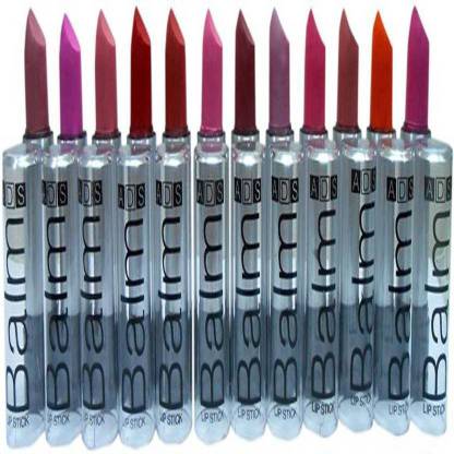 ads Combo Balm Matte- Lipstick - Set Of 12