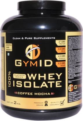 GYM ID USA MADE 100% Isolate Whey Protein