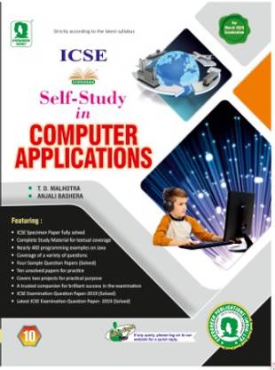 Icse Self-Study In Computer Applications Class 10
