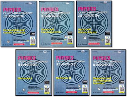 Cengage Physics (3-Edition)(2019-20) 6-Book Set (Mech.-1 + Mech.-2 + Wave & Termo. + Optics & M.phy. + Electro. & Current Ele. + Magnetism & Ilectro. Induction) With Dpp With Solution