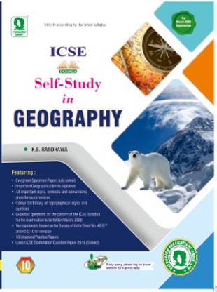Icse Self-Study In Geography Class 10