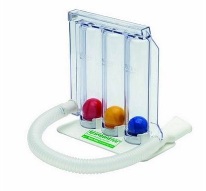 Romsons Spirometer 3-ball Respiratory Exerciser
