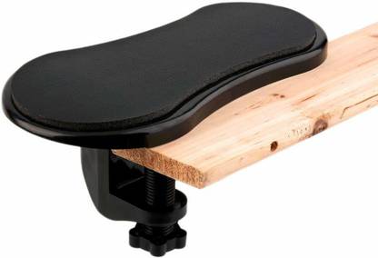 RHONNIUM ™ Adjustable Computer Arm Rest Ergonomic Attachable Computer Table Arm Support Stand Desk Rests Chair Extender for Home Office Padded Memory Foam Mouse::Keyboard Wrist Rest