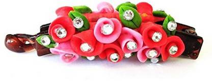 Unique Indian Crafts Hand made Banana Clip With Flower (SKU-UIC-BANANACLIP-165) Banana Clip