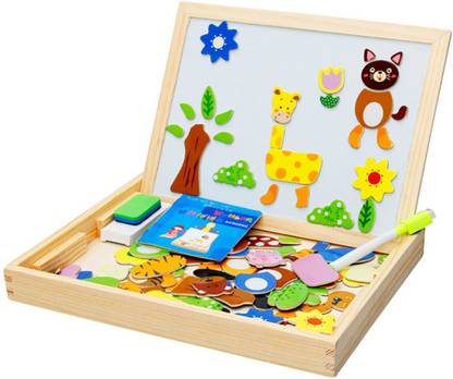 स्टाइलो Animal Spell happily Magnetic Puzzle Board