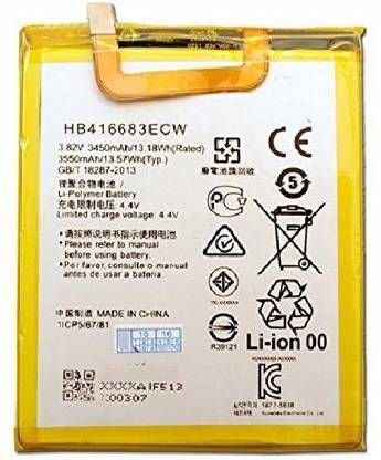 mobicall Mobile Battery For  GOOGLE HUAWEI NEXUS 6P (HB416683ECW) - 3550 mAh