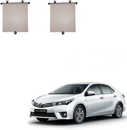 MIZZEO Rear Window, Side Window Sun Shade For Toyota Corolla Altis