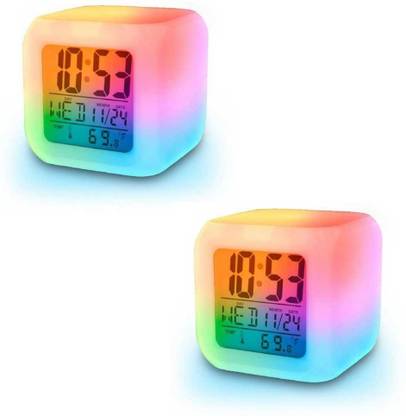 baluda Digital Multicolor Clock
