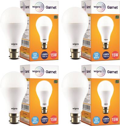 Wipro 15 W Basic Standard B22 LED Bulb