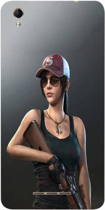 METOO Back Cover for Lava Z60, Pubg Designer Printed Back Cover, Print : 22