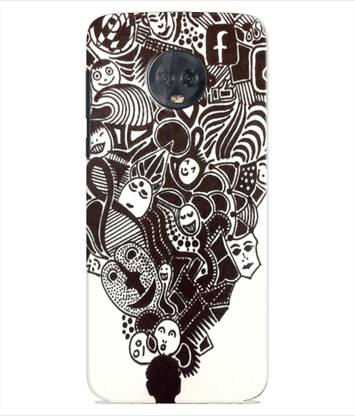 XPRINT Back Cover for Motorola Moto G6 Plus