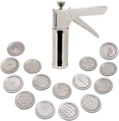INVOSS Stainless Steel Kitchen Press Cookies Grater and Murukku Maker Slicer