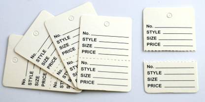 Sadar Shop 2 Part Printed 1000 Pcs Paper Label