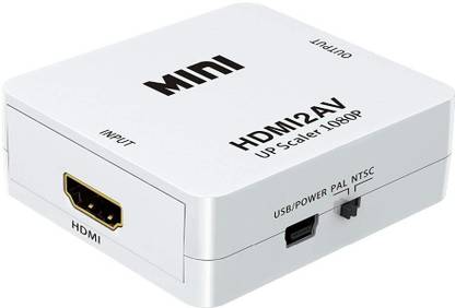 DIVYE HDMI to AV Converter / adapter Android TV Smart Box Laptop Media Streaming Device
