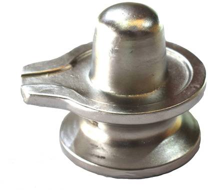Divya Shakti 100% Pure Parad shivling AAA Quality (100 Gms) Parad shivlingam Metal Home Temple