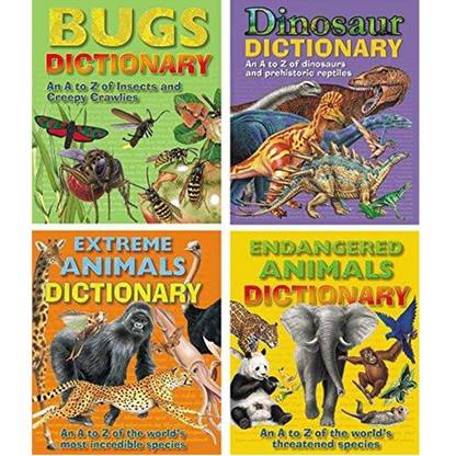 A To Z Animal Dictionary(Set Of 4 Books)
