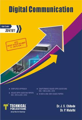 Digital Communication For T.E. Pune University (SPPU) R-15 (I E&TC - 304181)