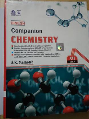 Dinesh Companion chemistry Class 12th set of 2 volume