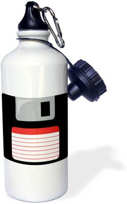 3dRose 600 ml Steel Bottle