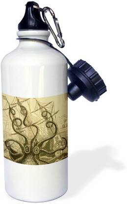 3dRose 600 ml Steel Bottle