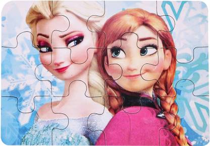 Bapu Beta Frozen Jigsaw Puzzle 4 in 1