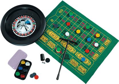 SIMBA Games & More Plastic Las Vegas Roulette Game Strategy & War Board Game
