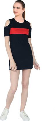 Women Sheath Black Dress