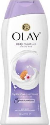 OLAY HYDRATING CLEAN ALMOND MILK BODY WASH 650 ML MADE IN USA