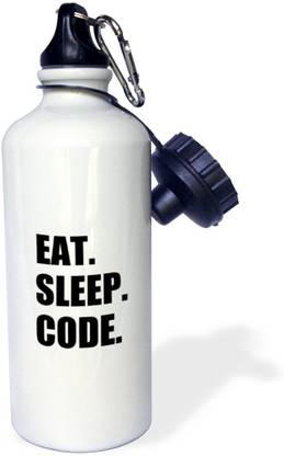 3dRose Eat Sleep Code - computer coder. Programmer. love to prograSports Water Bottle 600 ml Bottle