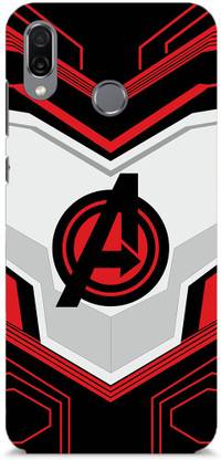 NDCOM Back Cover for Huawei Honor Play Avengers End Game Logo Printed